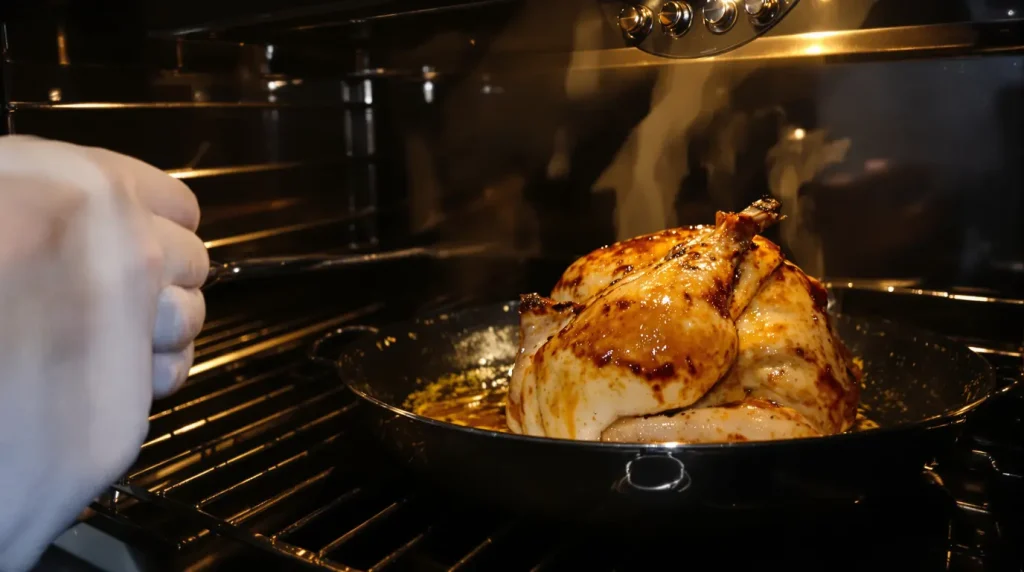 Blancs de poulet toujours secs ? Ce simple geste au four des rôtisseurs que 90 % des Français ignorent encore