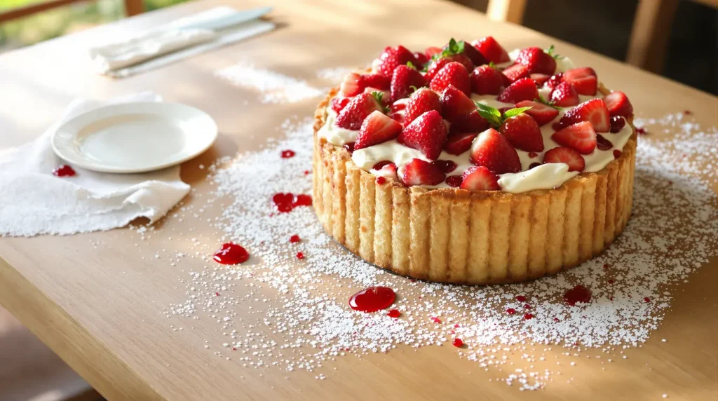 Cette charlotte aux fraises si simple est clairement notre dessert préféré du printemps !
