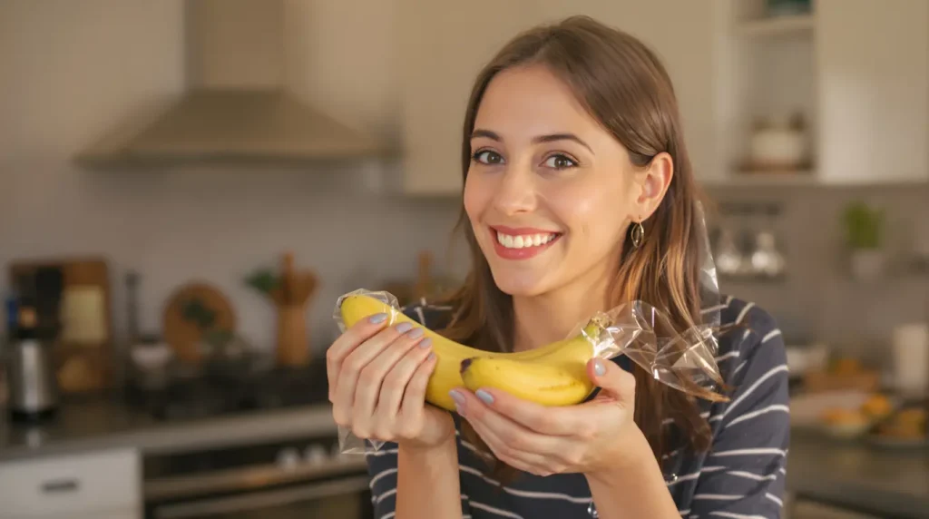 « Elles ne noircissent plus » : mon astuce toute simple pour garder vos bananes bien jaunes et fraîches plus longtemps