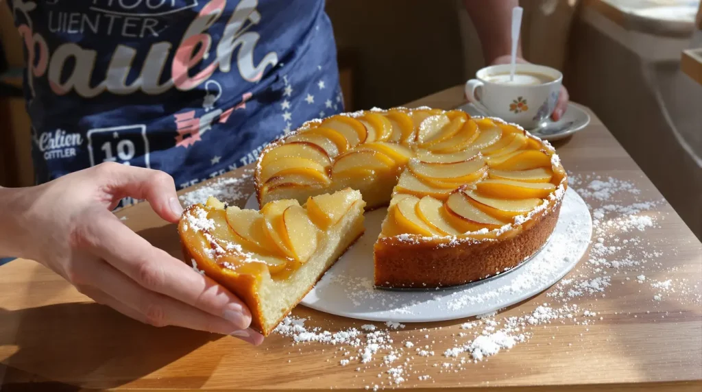 « J'ai à peine mis de sucre dedans » : ce gâteau aux pommes presque transparent rend accro dès la première part