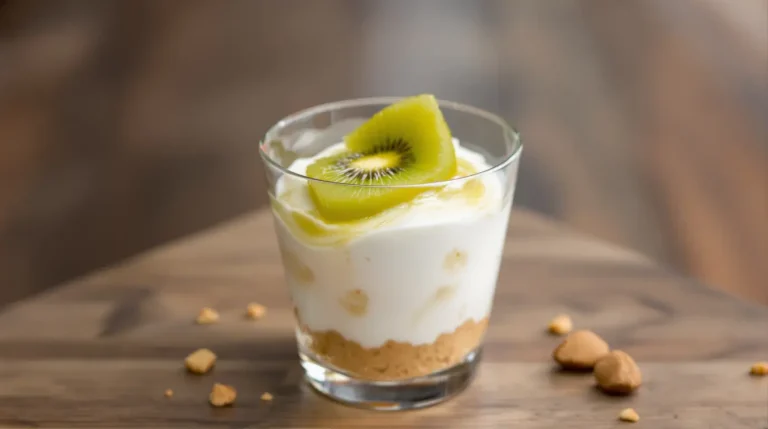 La première cuillère craque, puis fond : le dessert au kiwi sans cuisson qui vole le cœur des gourmands