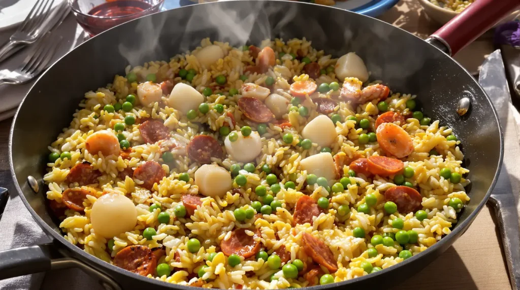 La version printanière du classique : la recette de ma voisine espagnole a transformé ma façon de cuisiner la paëlla