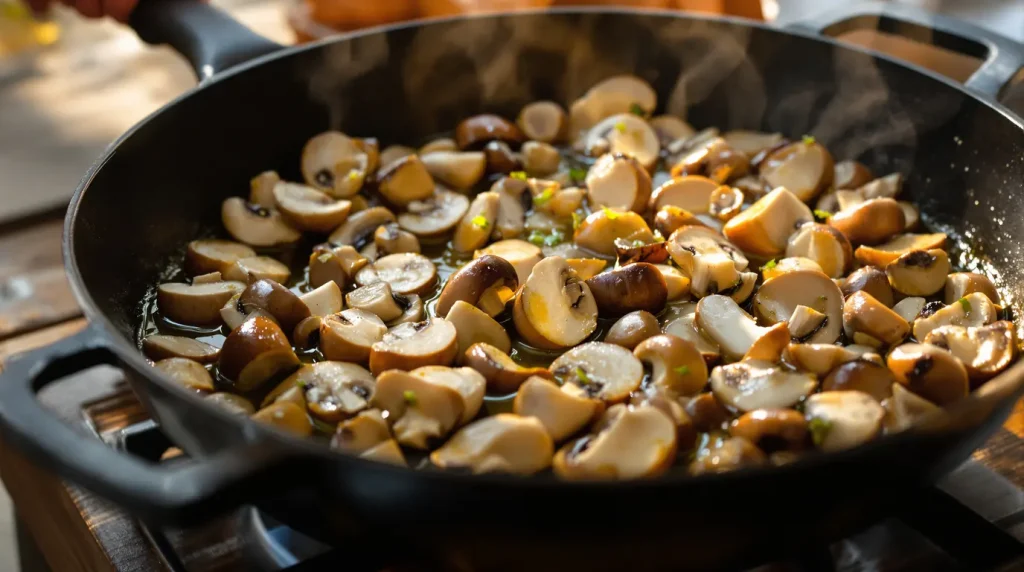 « Ne les touchez surtout pas » : la règle d'Etchebest pour des champignons caramélisés qui a changé ma manière de cuisiner