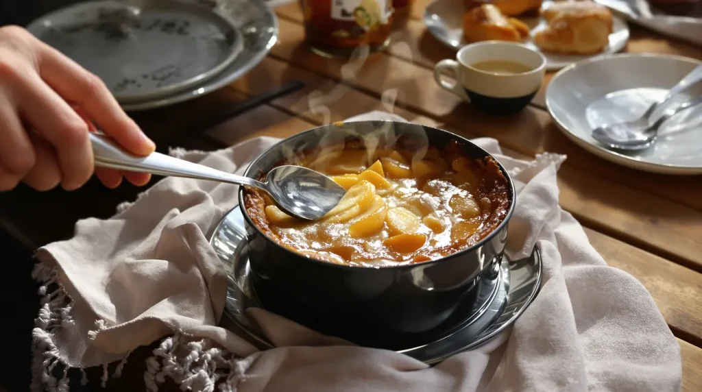 Oubliez la tarte aux pommes : voici la recette gourmande de Julie Andrieu qui cartonne