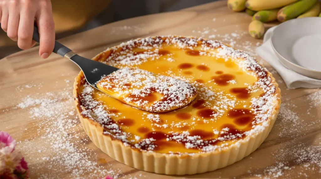 Plus rapide qu’un flan et aussi délicieux qu’en boulangerie : j’ai préparé ma tarte fondante express