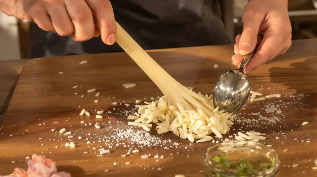 Si vos asperges blanches sont filandreuses et amères, c'est que vous réalisez ces deux gestes dans le mauvais ordre