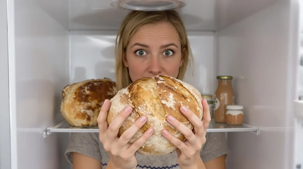 Si votre pain est dur dès le lendemain, c'est que vous le laissez au seul endroit de votre cuisine qui accélère le rassissement