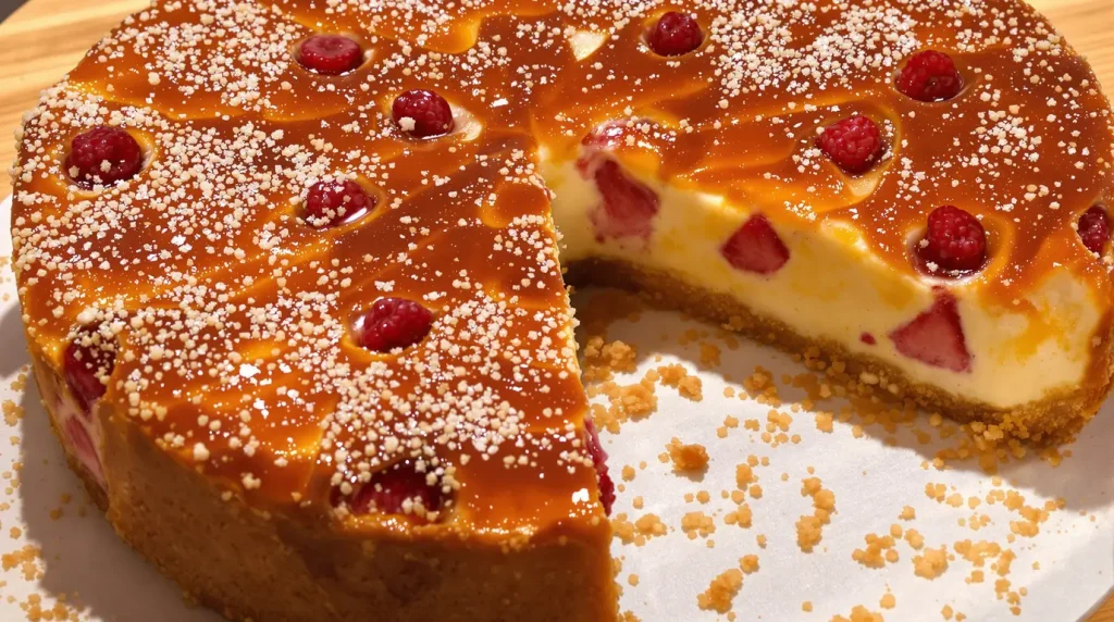 Toujours aussi simple, 10× plus gourmand : mon gâteau au yaourt revisité aux fruits de saison et croûte craquante !