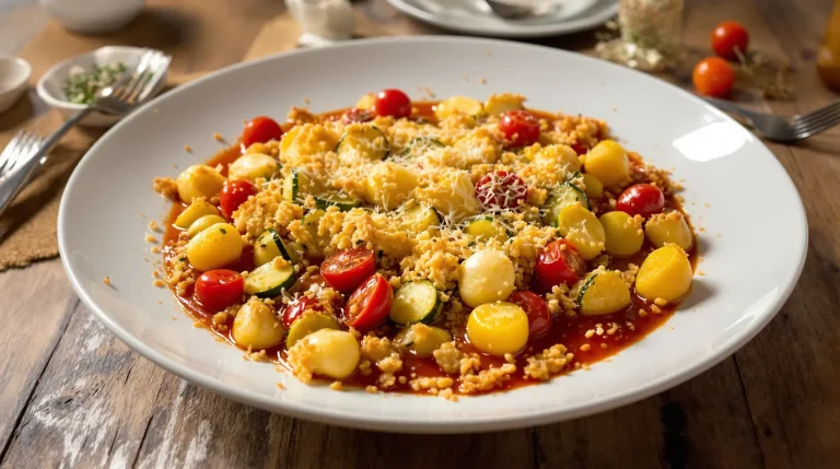Courgettes, tomates cerises et un seul geste malin : ce plat croustillant prêt en 30 minutes ressemble à un repas de chef