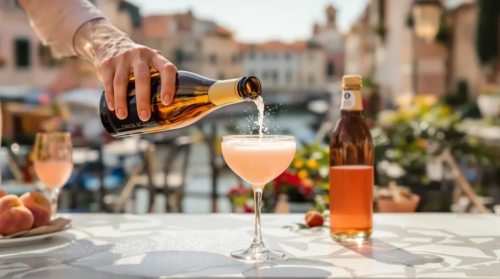 Fini le champagne dans le Bellini : les barmen italiens préfèrent une autre bulle et le résultat n'a strictement rien à voir