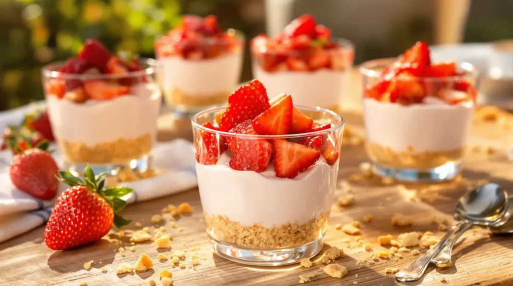 Fraises : j’ai préparé ce dessert 2 ingrédients sans cuisson, le plus simple et le plus gourmand du printemps