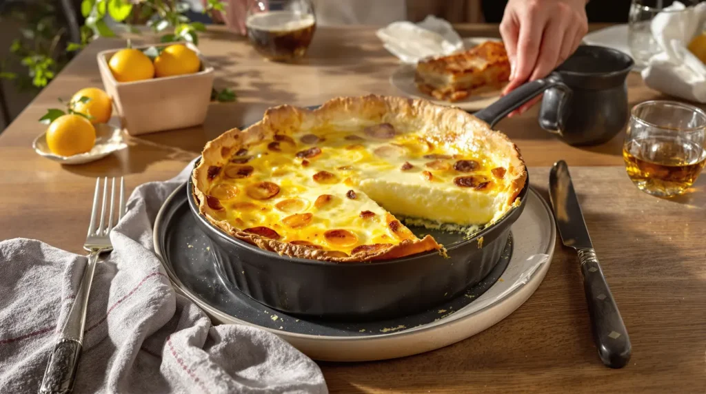 « J'ai remplacé la pâte par un ingrédient tout simple » : ma quiche poireaux-chèvre n'a jamais été aussi fondante