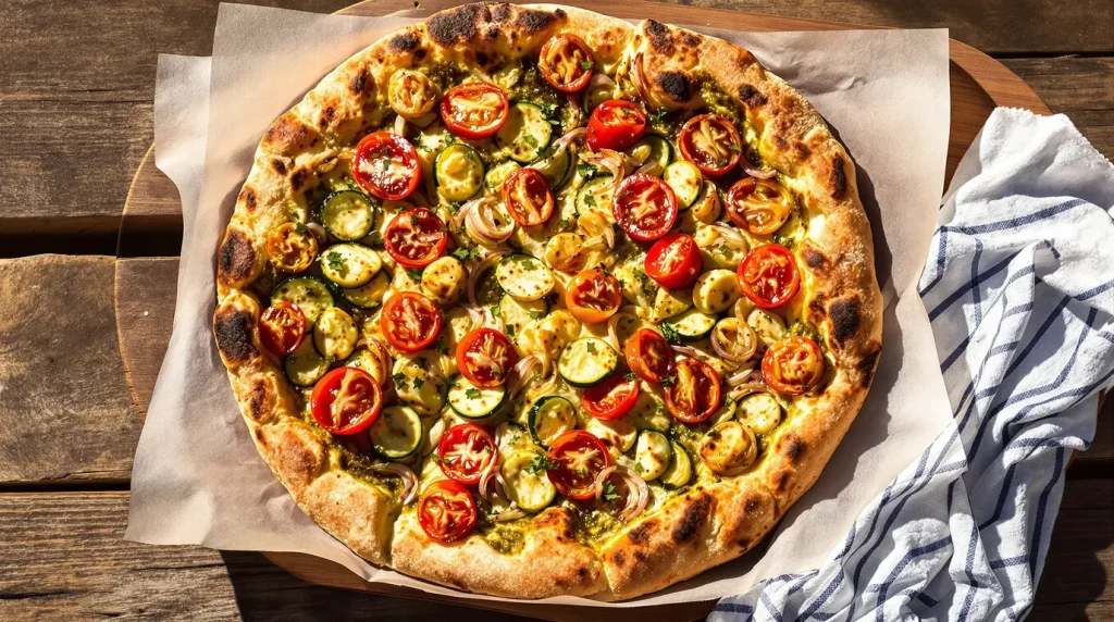 J'avais un fond de courgette et trois tomates fripées : la focaccia qui en est sortie a conquis toute la table