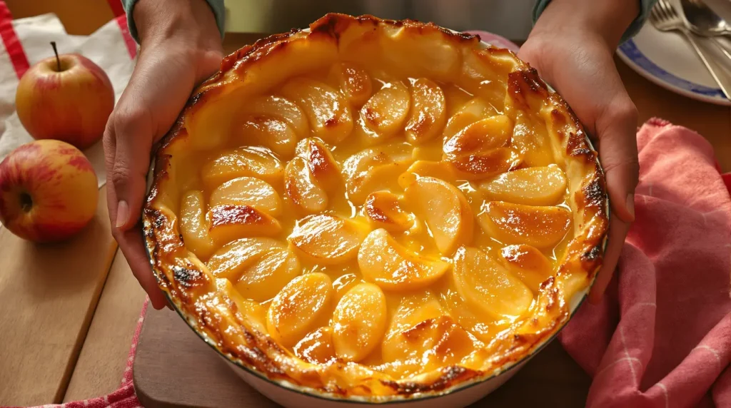 Je faisais mon clafoutis aux pommes comme tout le monde : depuis que ma grand-mère m'a montré sa technique, la texture est devenue incomparable