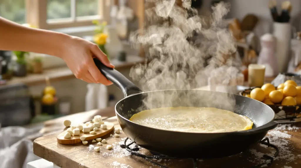 Je faisais reposer ma pâte à crêpes pendant une heure : depuis que j'ai supprimé un seul ingrédient, elle est prête en 5 minutes