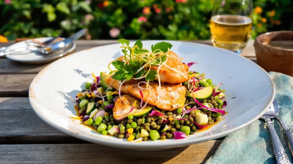 « Je ne cuisine plus jamais les lentilles autrement » : cette salade au saumon fumé est devenue mon dîner préféré de mai