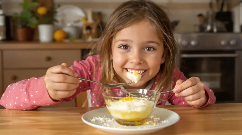 Ma fille a léché sa verrine jusqu'au fond : ce tiramisu au citron préparé la veille est devenu notre dessert du dimanche