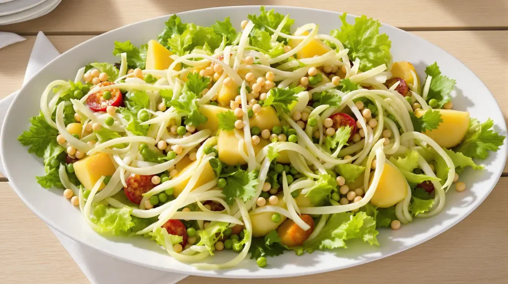 Ma recette de salade d'asperges blanches, fèves et pommes de terre