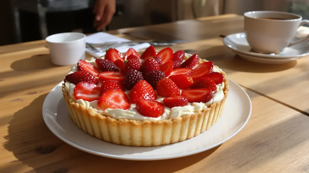 Mes invités ont cru que je l'avais achetée en pâtisserie : ma meilleure recette de tarte aux fraises pour le printemps