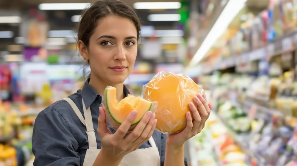 Omniprésence du plastique dans l'alimentaire : "Faut-il vraiment des champignons coupés en morceaux et des melons prédécoupés ?", s'interroge une chercheuse