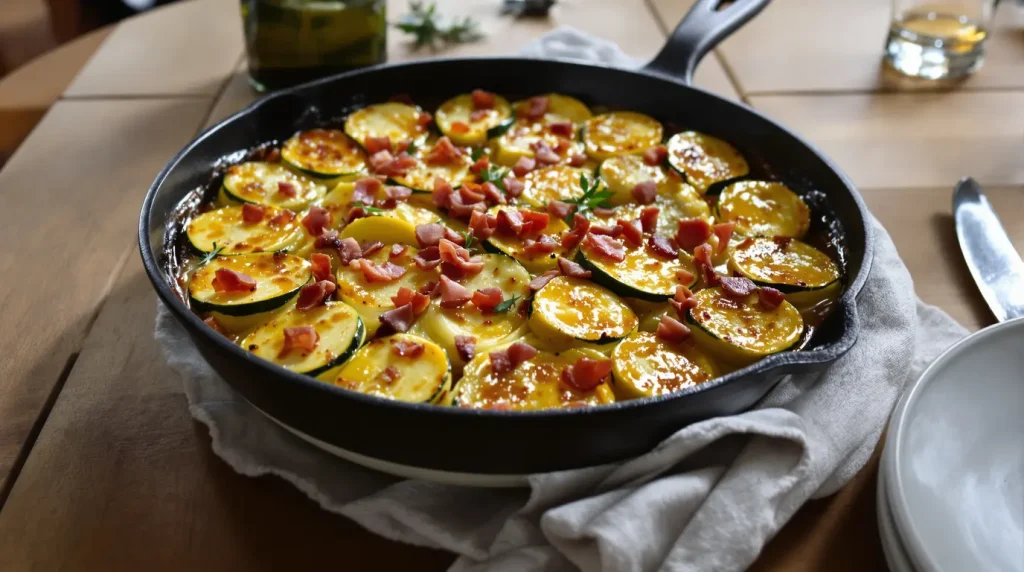 Sans chair à saucisse, ces courgettes farcies sont nettement moins grasses que la recette traditionnelle