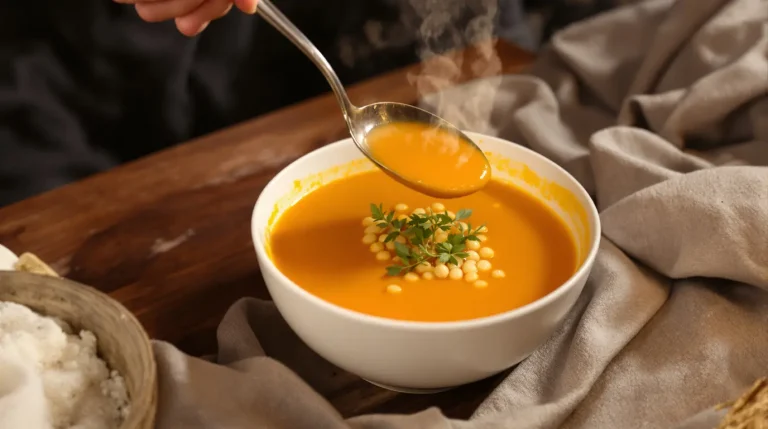 Velouté pois chiches-carottes au cumin : le dîner complet et sain pour les soirs de flemme
