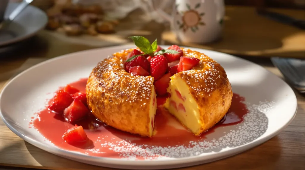 Un dessert qui croque, fond et rafraîchit en même temps : le secret tient dans une feuille de brick et des fraises !